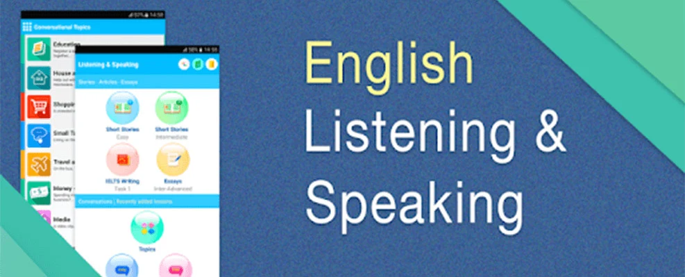 اپلیکیشن english listening and speaking